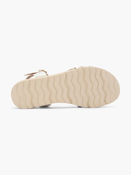easy street heeled sandal white deichmann