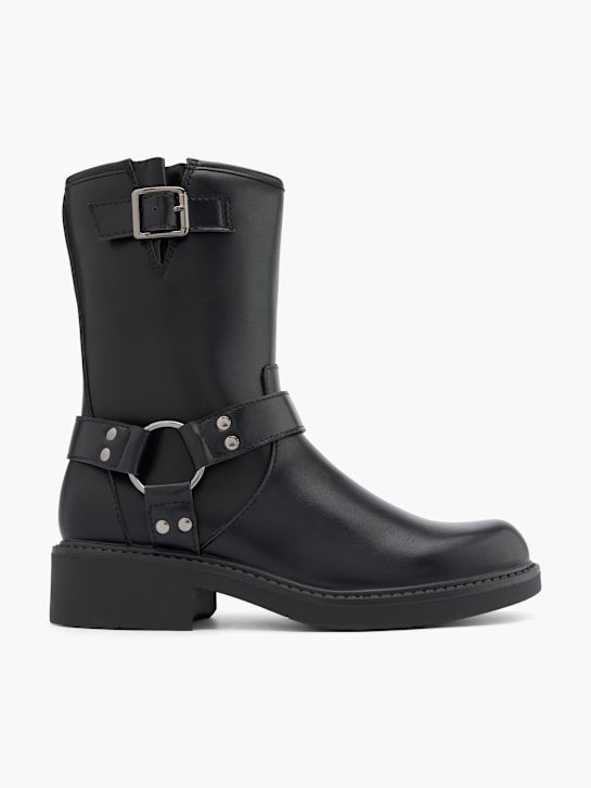 graceland biker boot black deichmann