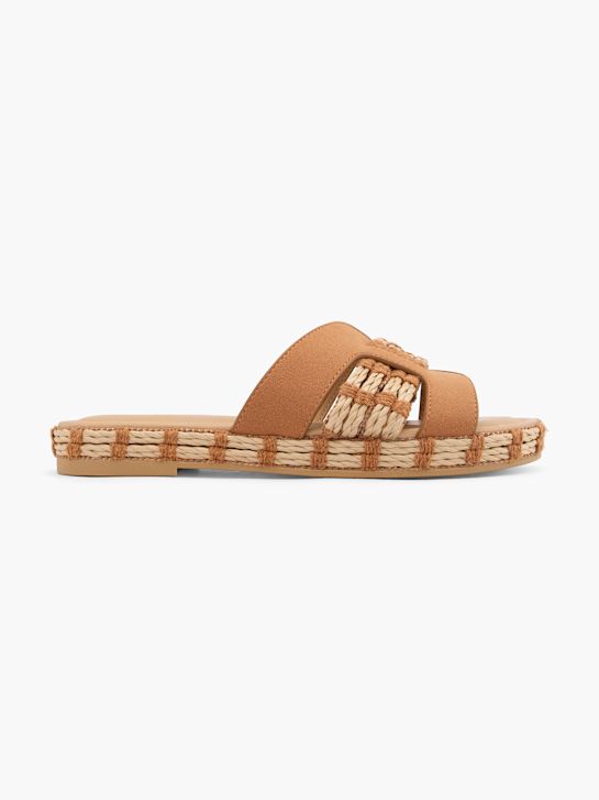 graceland sandale cognac deichmann