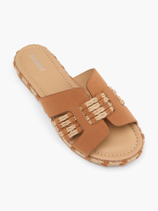 graceland sandale cognac deichmann
