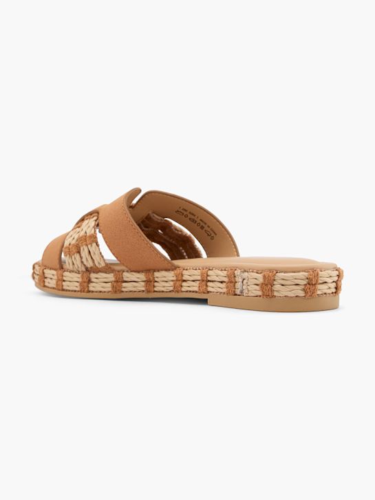 graceland sandale cognac deichmann