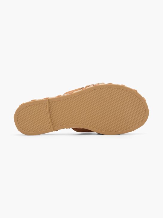 graceland sandale cognac deichmann