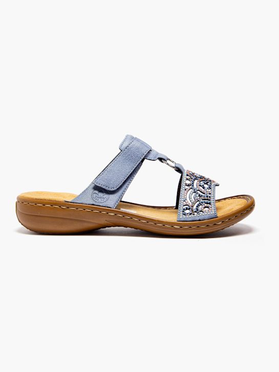 rieker sandale blau deichmann