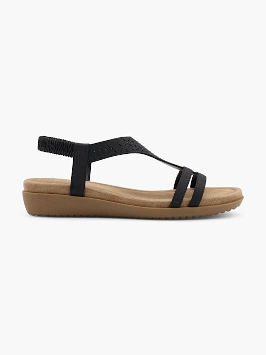 easy street sandale black deichmann