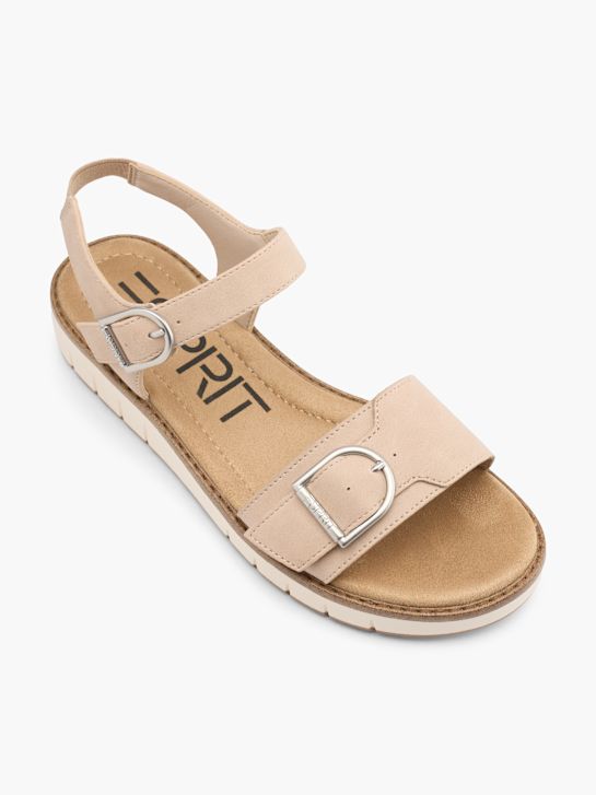 esprit sandale beige deichmann
