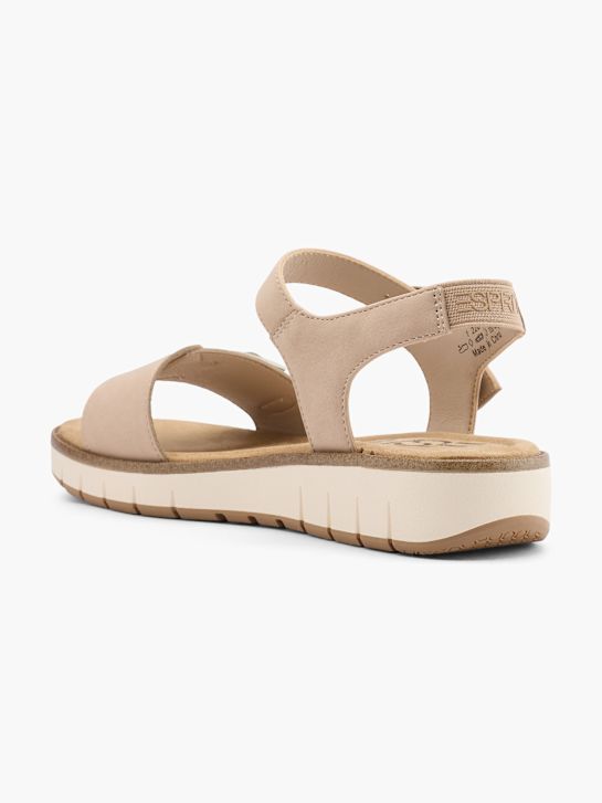 esprit sandale beige deichmann