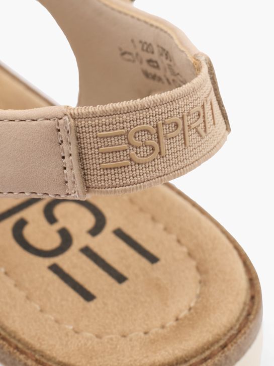 esprit sandale beige deichmann