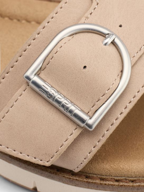 esprit sandale beige deichmann