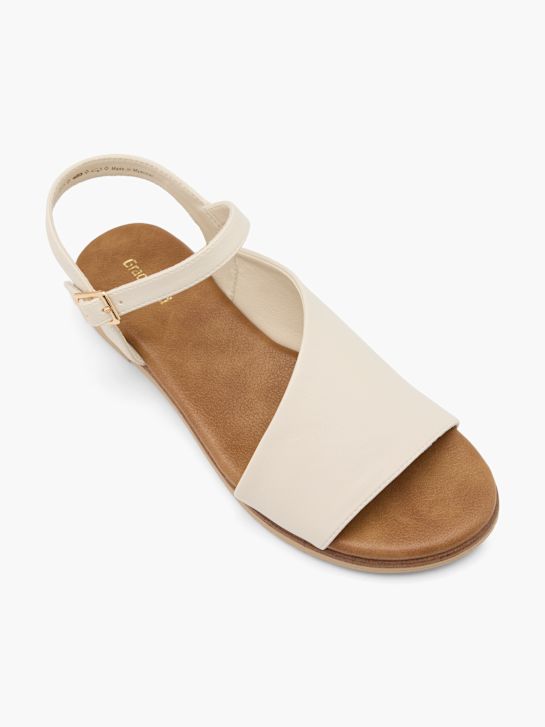 graceland sandale offwhite deichmann