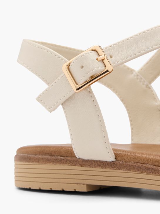 graceland sandale offwhite deichmann