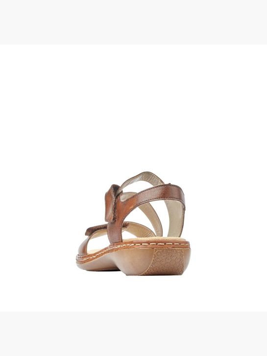 rieker sandale braun deichmann