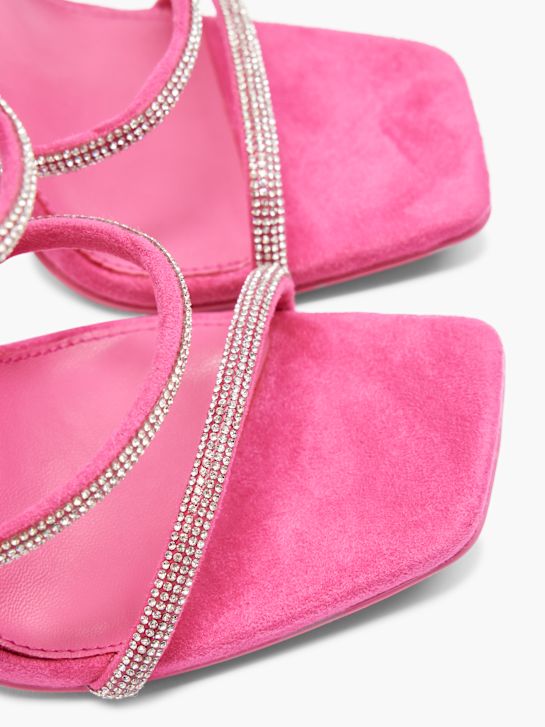 catwalk heels sandale rosa deichmann