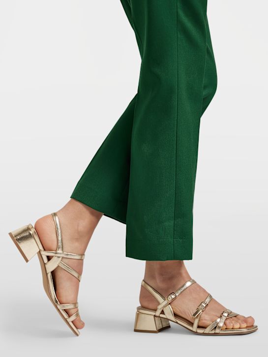 catwalk heeled sandal gold deichmann