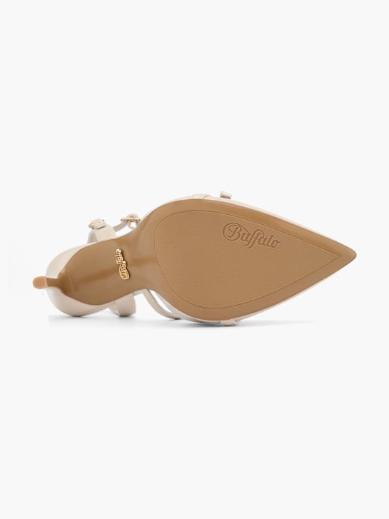 buffalo geschnallt ferse beige deichmann