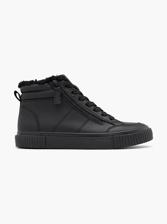 venedig high-top trainers black deichmann
