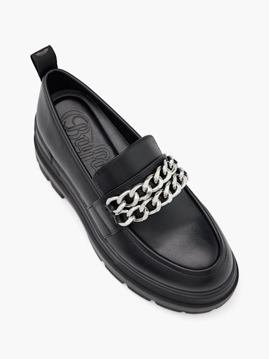 buffalo loafer in schwarz deichmann