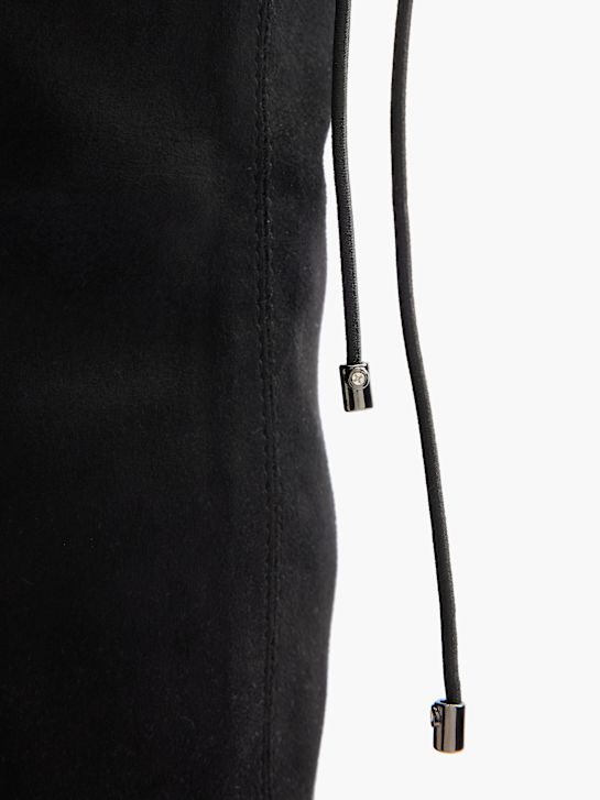 graceland overknee-stiefel schwarz deichmann