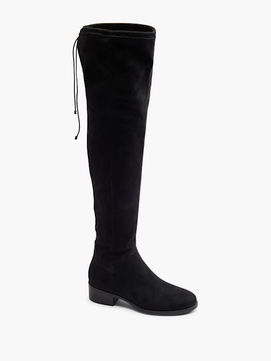 graceland overknee-stiefel schwarz deichmann