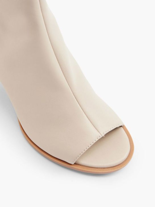 catwalk peep toe ferse taupe deichmann