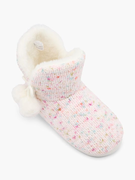 casa mia plüsch slipper rosa deichmann