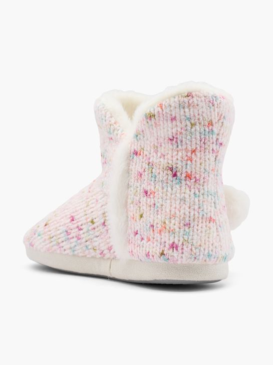 casa mia plüsch slipper rosa deichmann