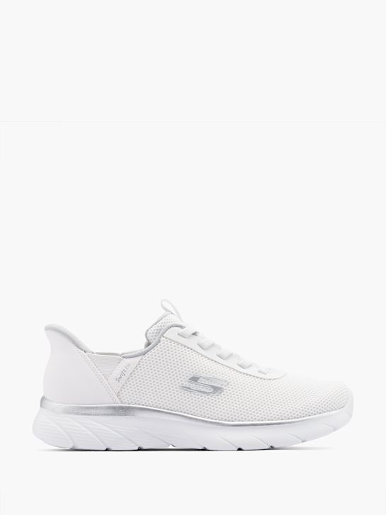 skechers swift-fit sohle anbieter slip-on trainers white deichmann