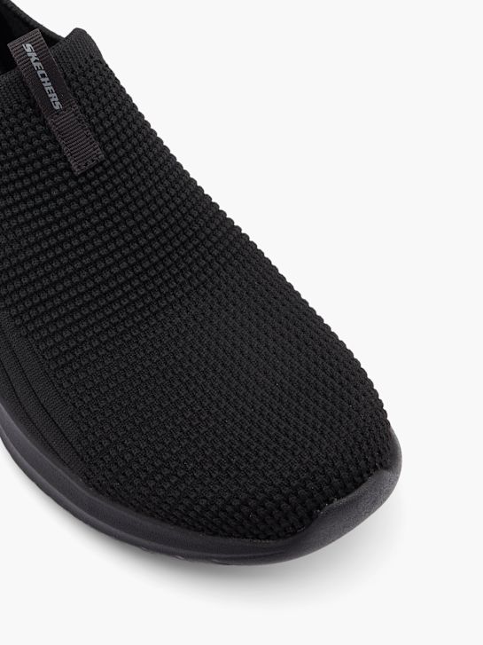 skechers zinergy slip-on trainers black deichmann