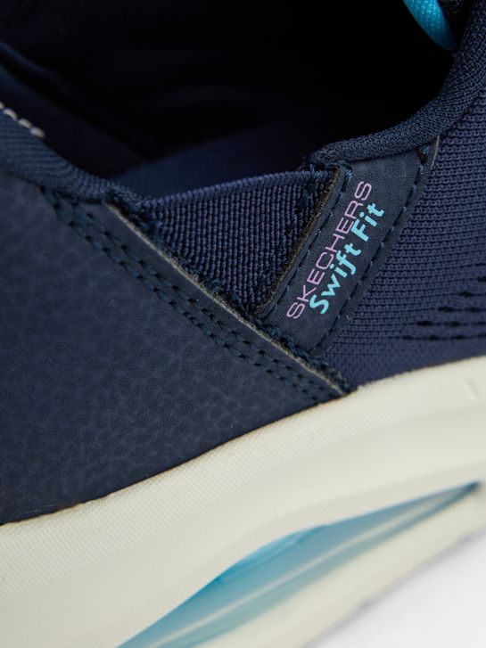 skechers con air amp swift-fit-trainer blau deichmann