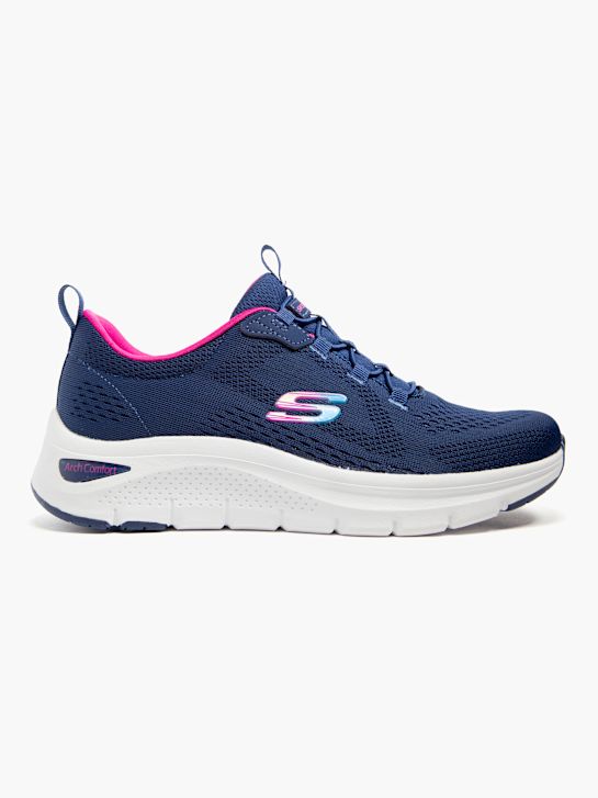 skechers arch komfort-slip-on-trainer blau deichmann