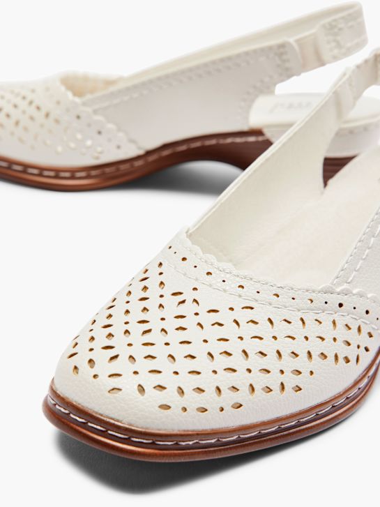 easy street slingback ferse weiß deichmann
