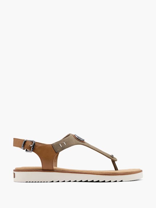 bench toe thong sandale braun deichmann