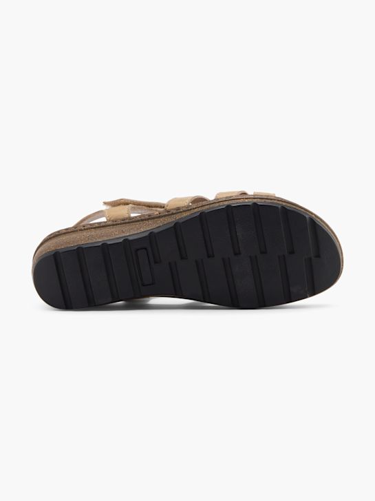 easy street heeled sandal beige deichmann