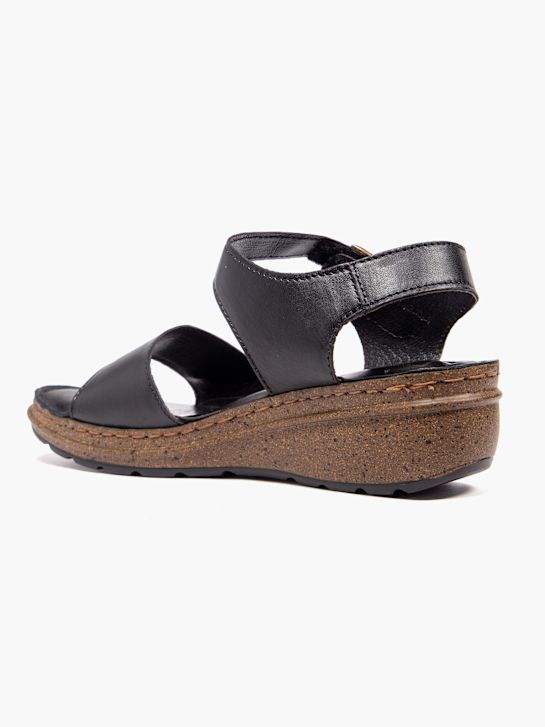 easy street heeled sandal black deichmann