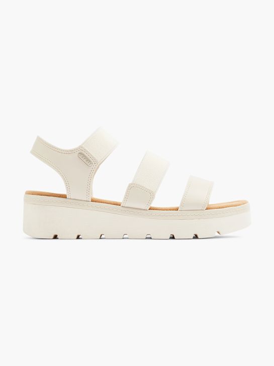 esprit heeled sandal beige deichmann