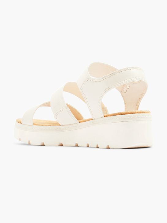 esprit heeled sandal beige deichmann