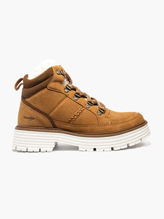 wrangler lace-up boot brown deichmann