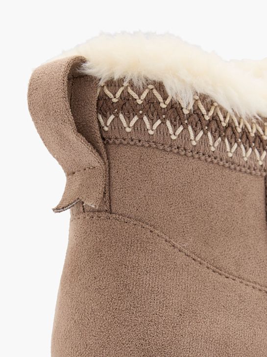 graceland winterstiefel taupe deichmann