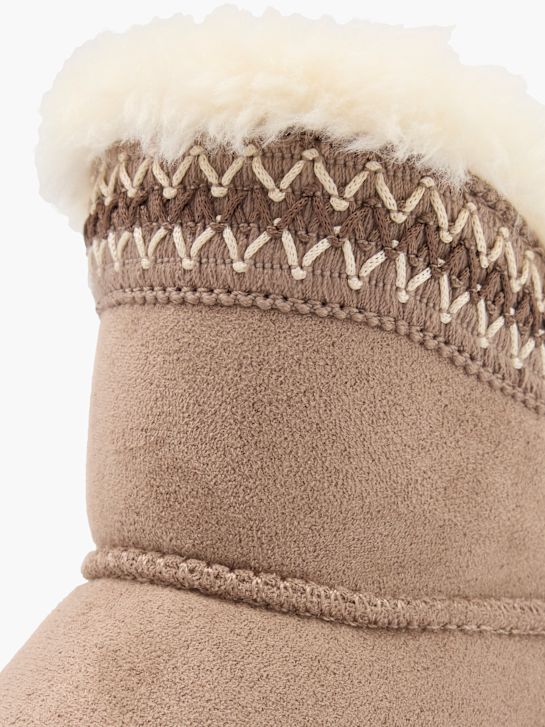 graceland winterstiefel taupe deichmann