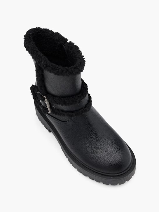 catwalk winter boot black deichmann