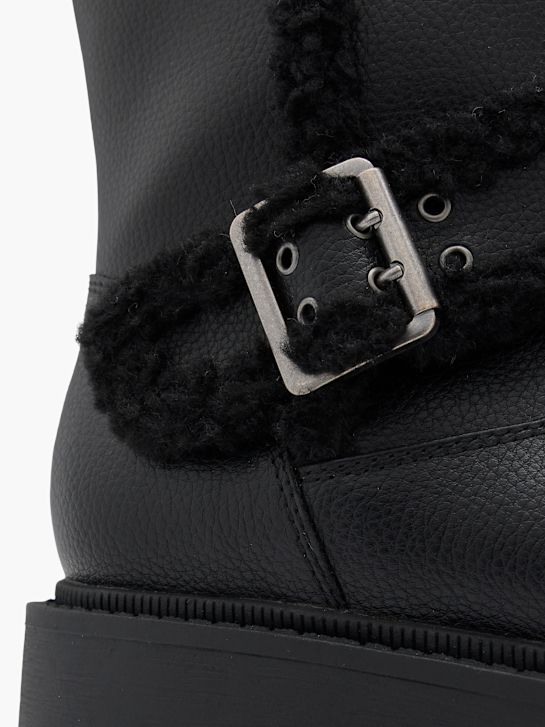 catwalk winter boot black deichmann